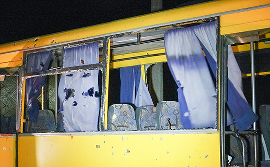 ОБСЕ установила точное направление обстрела автобуса под Волновахой