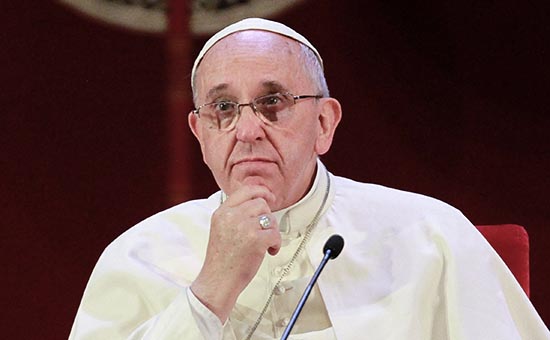 Папа римский выступил против насмешек над религией