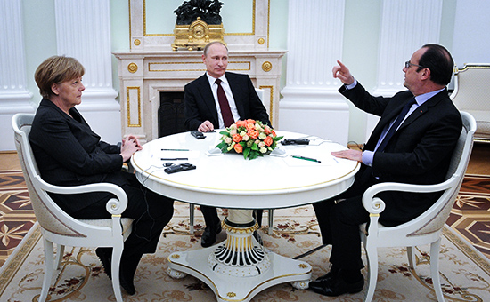 Минск 2.0: о чем договорились Путин, Олланд и Меркель